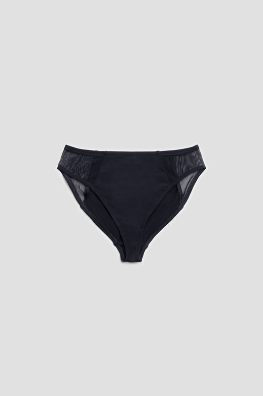 Bande Mesh High Cut Leg Knicker